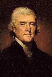 Thomas Jefferson 1801-1809 Born 1743 died 1826