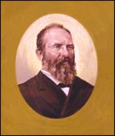 James A Garfield 1881(6mo) Born  1831 Died 1881